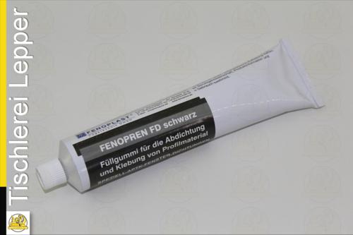 Fllgummi 200g Tube schwarz Fenopren