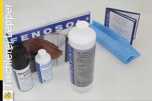 Aluminium Fensterpflegeset Fenosol Maxi