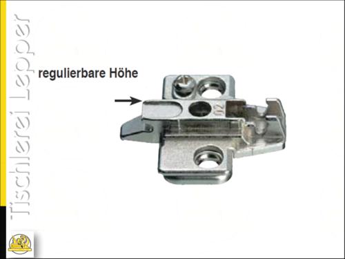 Mepla Scharniere Click-on Innenanschlag 110 Grad - ab 1Stk